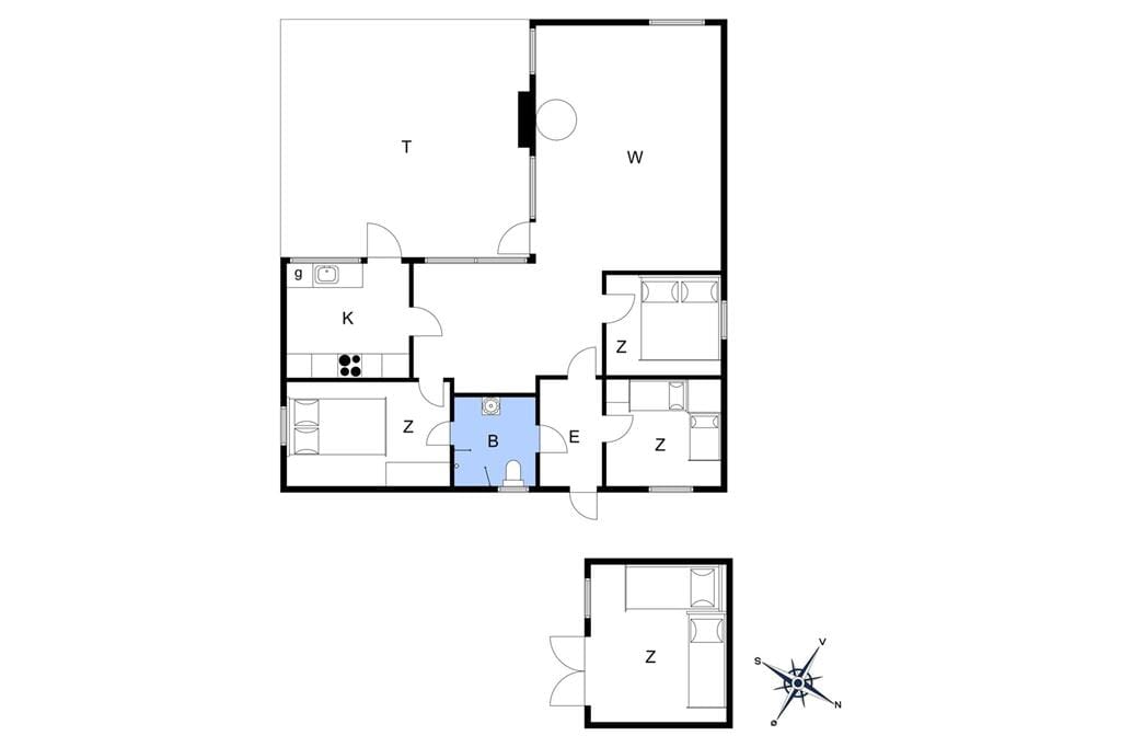 Indretning 1-17 Sommerhus 10035, Højsandsparken 27, DK - 4581 Rørvig