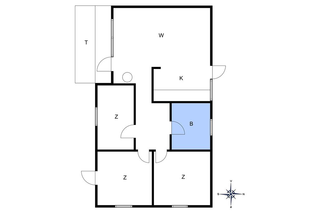 Innenausstattung 1-10 Ferienhaus 2605, Væbnerstien 6, DK - 3730 Nexø