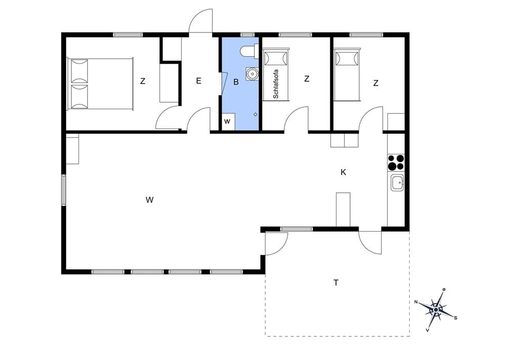 Interieur 1-17 Vakantiehuis 10044, Koralvænget 9, DK - 4581 Rørvig