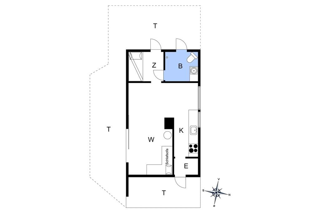Innenausstattung 1-176 Ferienhaus BL1576, Flaskehalsen 7, DK - 9490 Pandrup