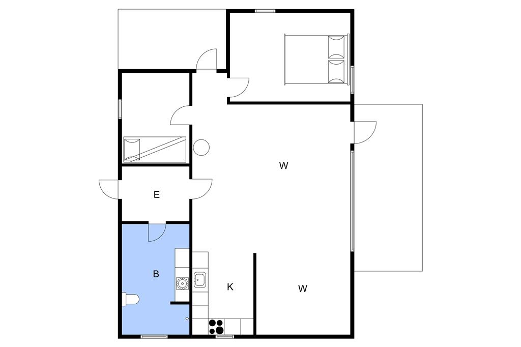 Interieur 1-3 Vakantiehuis M64563, Kollundsvej 12, DK - 5450 Otterup