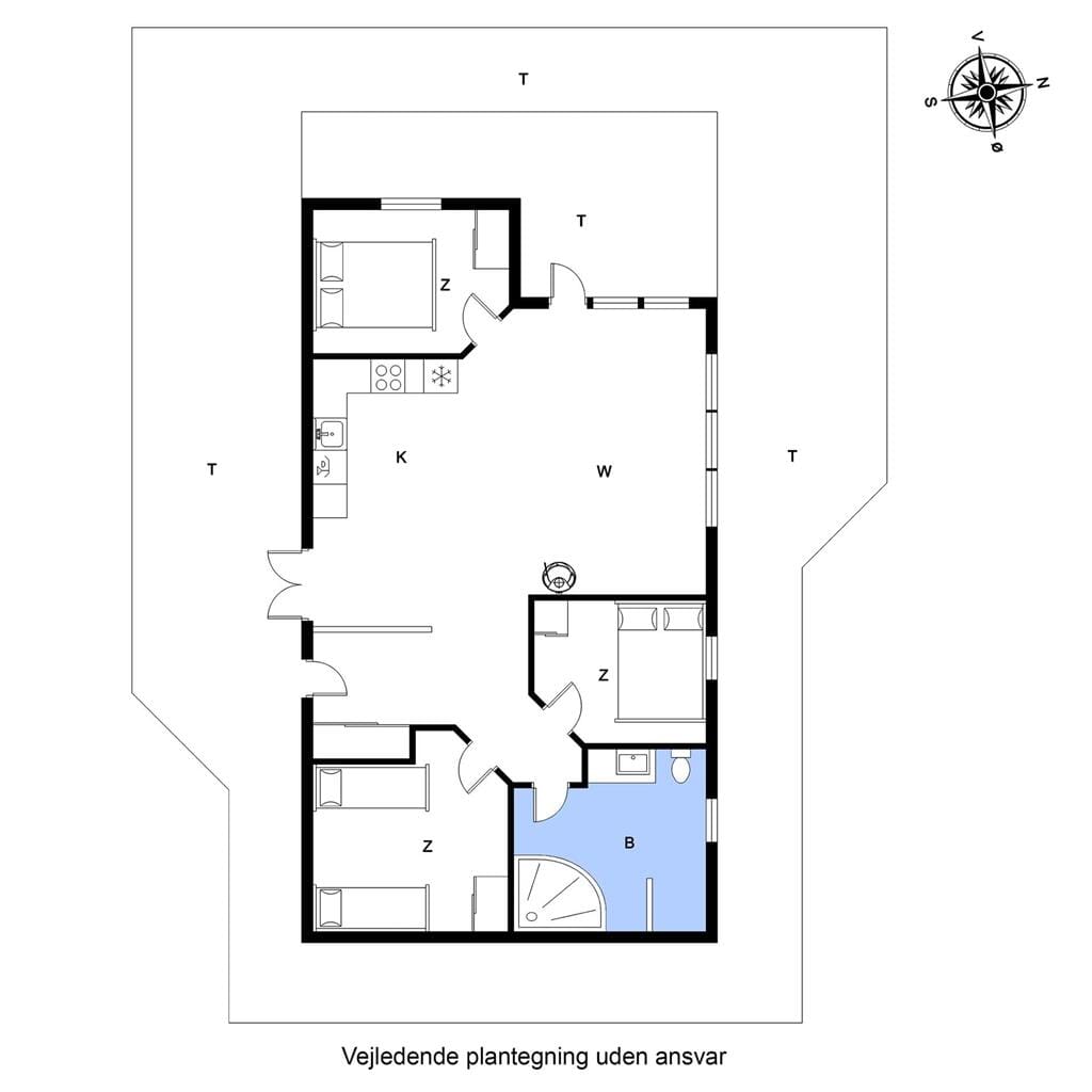 Indretning 1-20 Sommerhus G111, Myntevej 11, DK - 7620 Lemvig