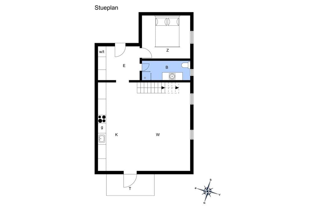 Indretning 1-148 Sommerhus TV1371, Trondsvej 22, DK - 9990 Skagen