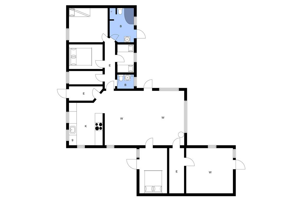 Innenausstattung 1-3 Ferienhaus M65291, Siøvej 23, DK - 5600 Faaborg
