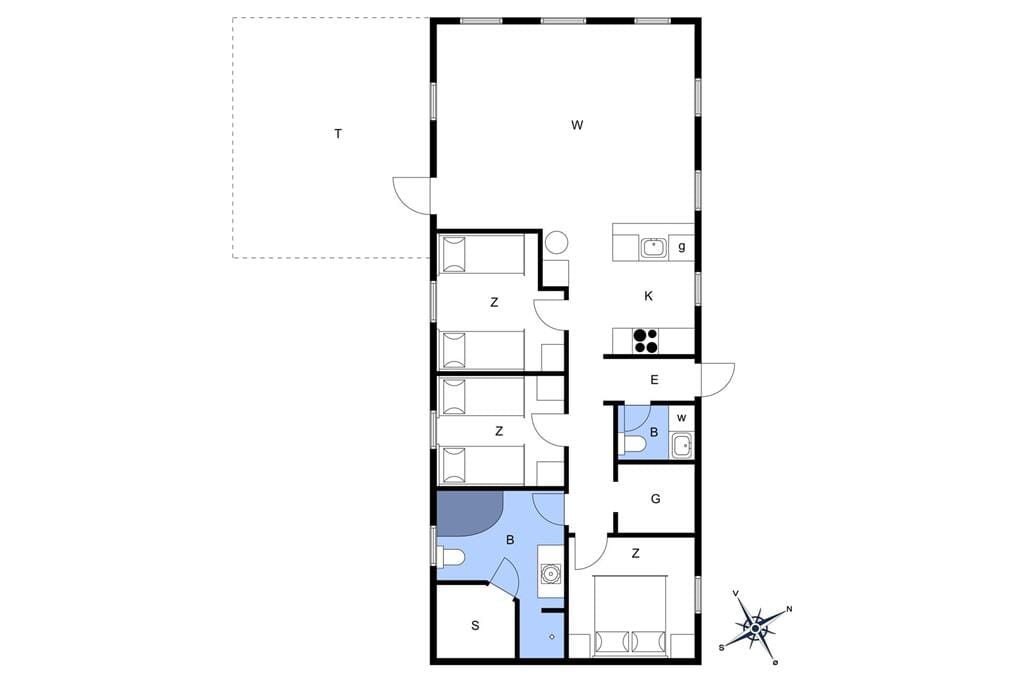 Innenausstattung 1-175 Ferienhaus 10834, Kjærgaardvej 104, DK - 6990 Ulfborg