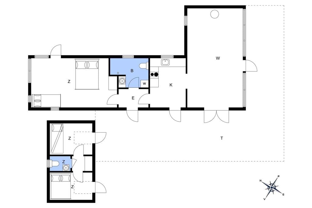 Indretning 1-17 Sommerhus 10022, Degnevænget 12, DK - 4581 Rørvig