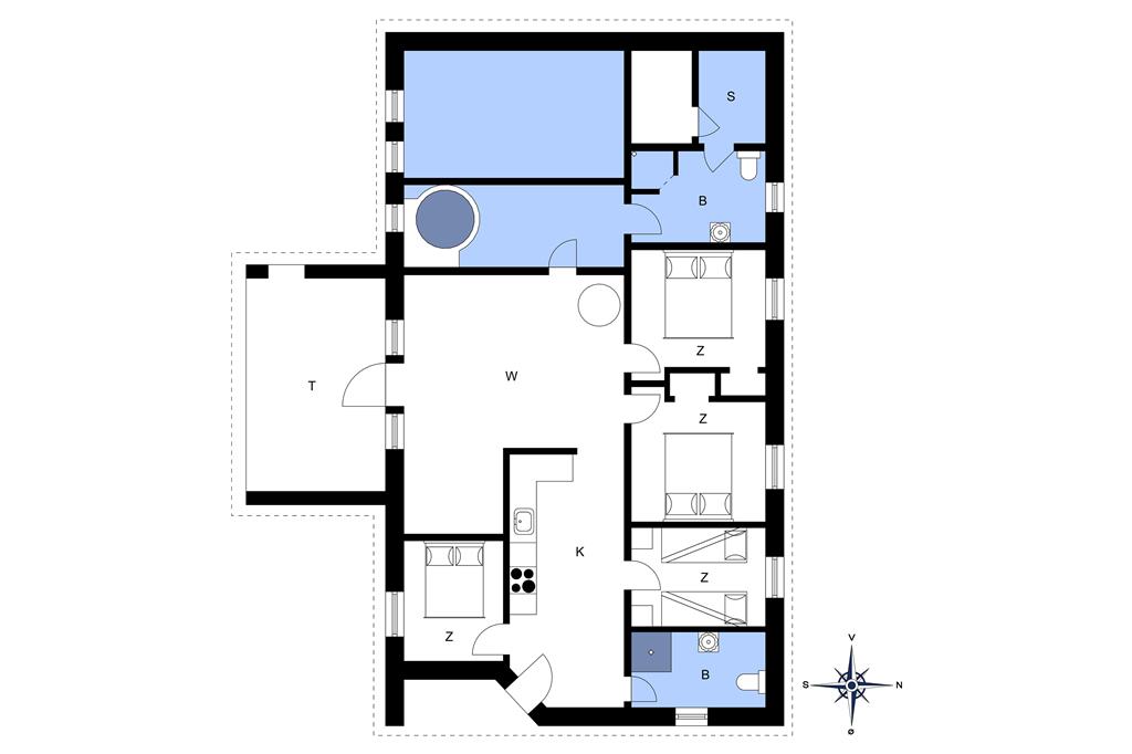 Interieur 1-20 Vakantiehuis 302, Fourmivej 74, DK - 7673 Harboøre