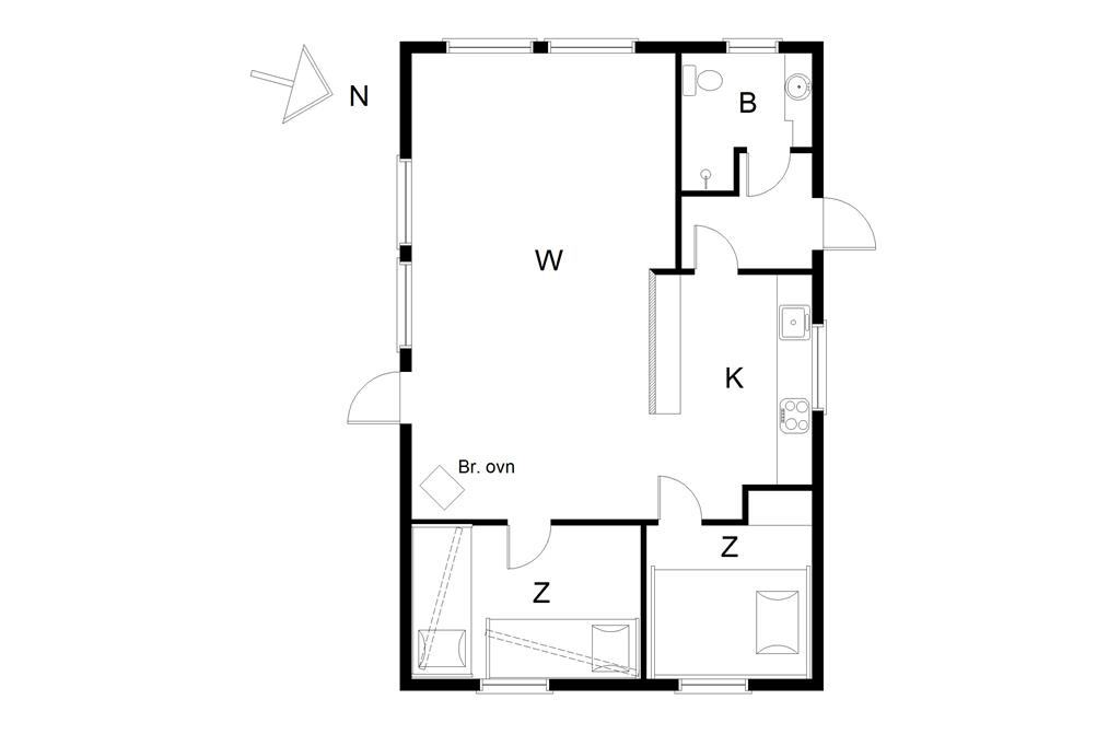 Interieur 1-14 Vakantiehuis 435, Villadsvej 30, DK - 9490 Pandrup