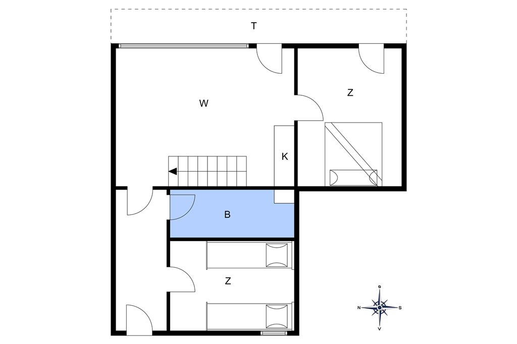 Interieur 1-4 Vakantiehuis 112, Lodbergsvej 247, DK - 6960 Hvide Sande