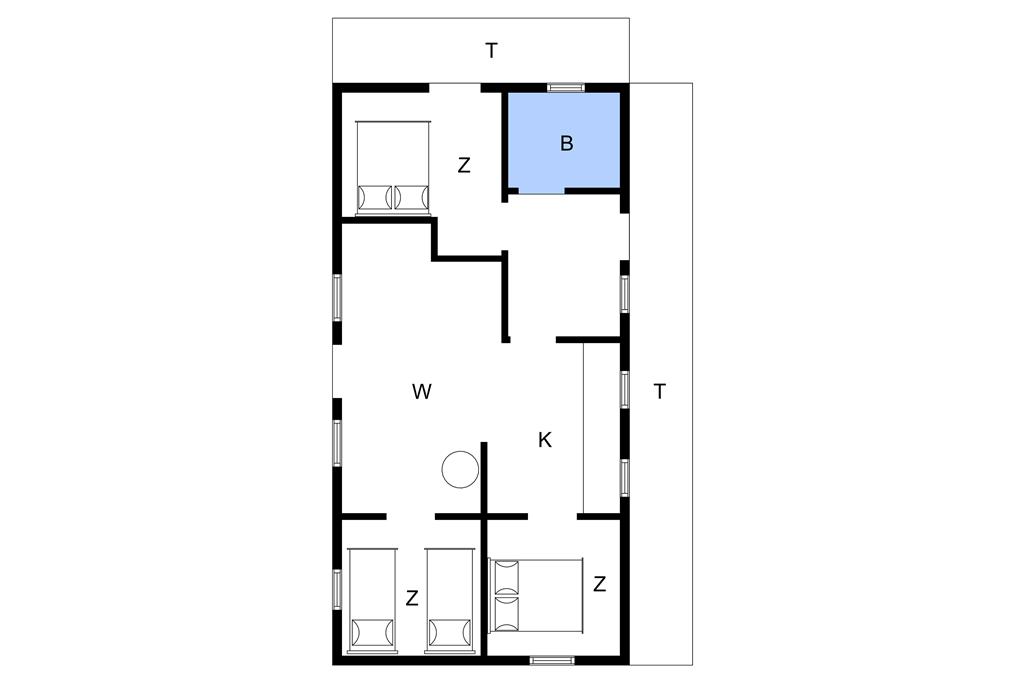 Interieur 1-4 Vakantiehuis 353, Fyrmarken 92, DK - 6960 Hvide Sande