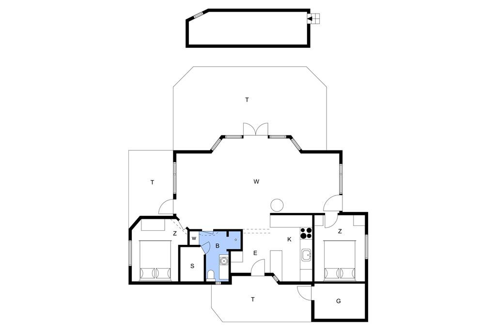 Interieur 1-14 Vakantiehuis 75814, Skawjord 2, DK - 9800 Hjørring