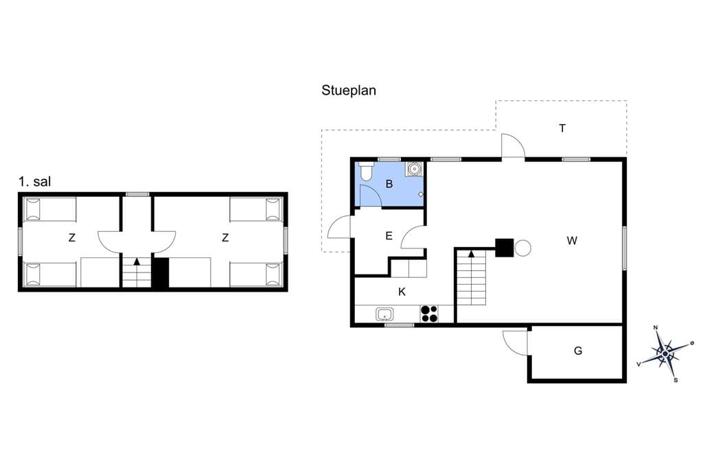 Interieur 1-175 Vakantiehuis 10008, Kjærgaardvej 51, DK - 6990 Ulfborg