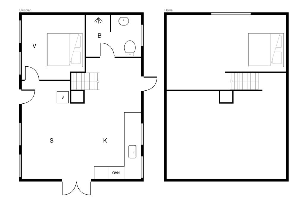 Indretning 1-170 Sommerhus 20307, Stauns 9, DK - 8305 Samsø