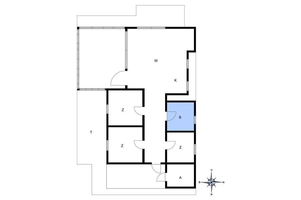 Innenausstattung 1-10 Ferienhaus 2615, Aspesgårdsskoven 44, DK - 3720 Aakirkeby