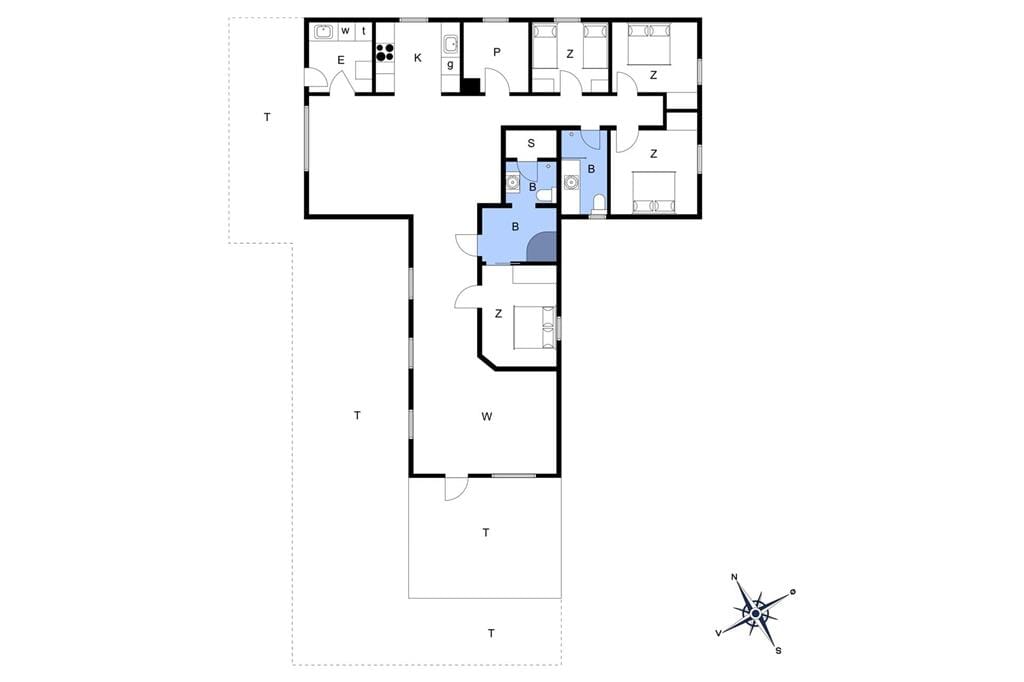 Indretning 1-20 Sommerhus 223, Amazonevej 9, DK - 7673 Harboøre