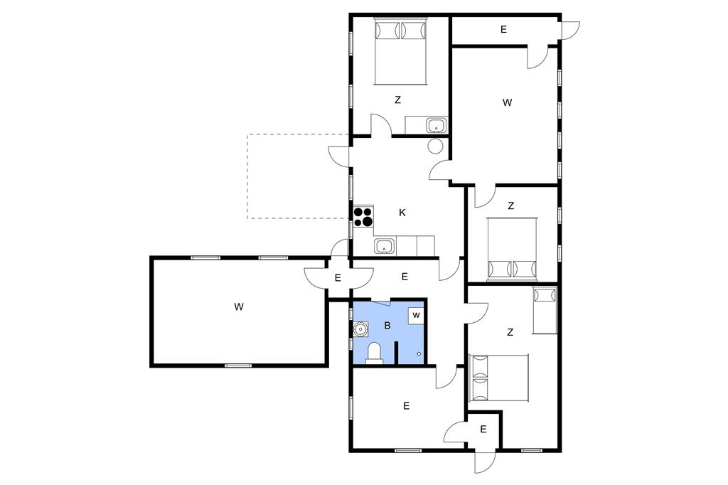 Indretning 1-3 Sommerhus M70297, Langeagre 16, DK - 5970 Ærøskøbing