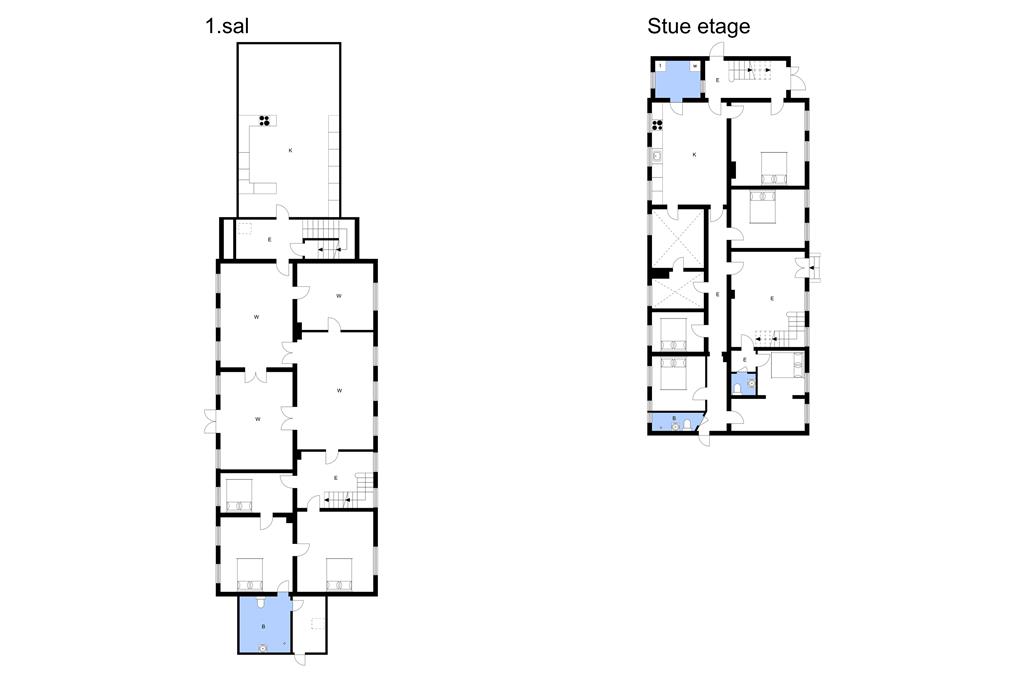 Indretning 1-3 Sommerhus M66718, Lundsgårdsvej 15, DK - 5300 Kerteminde
