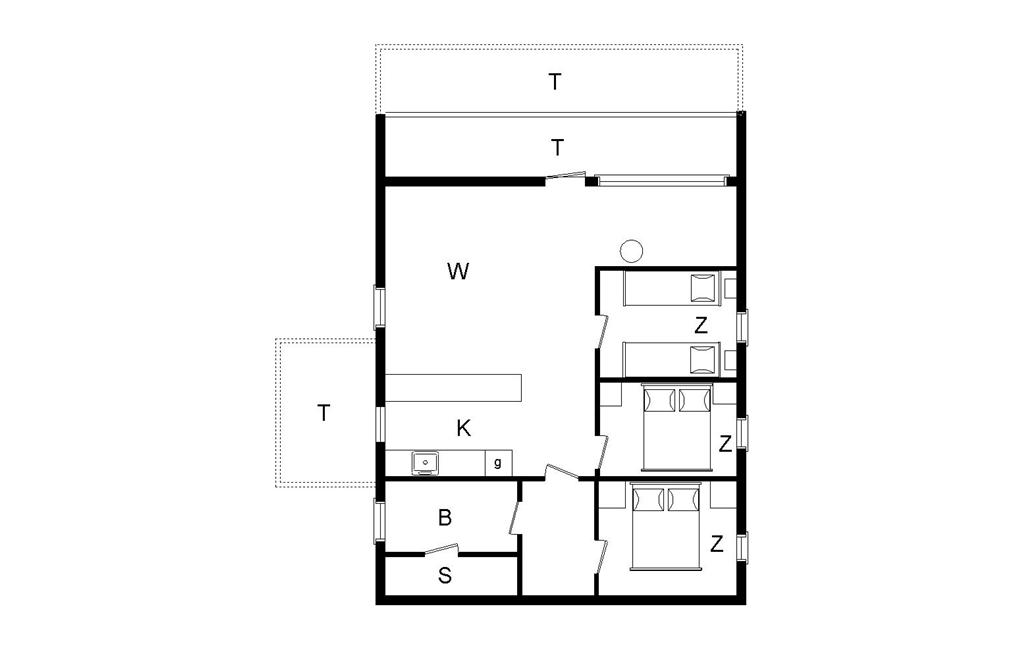 Innenausstattung 1-20 Ferienhaus 119, Neerlandiavej 32, DK - 7673 Harboøre