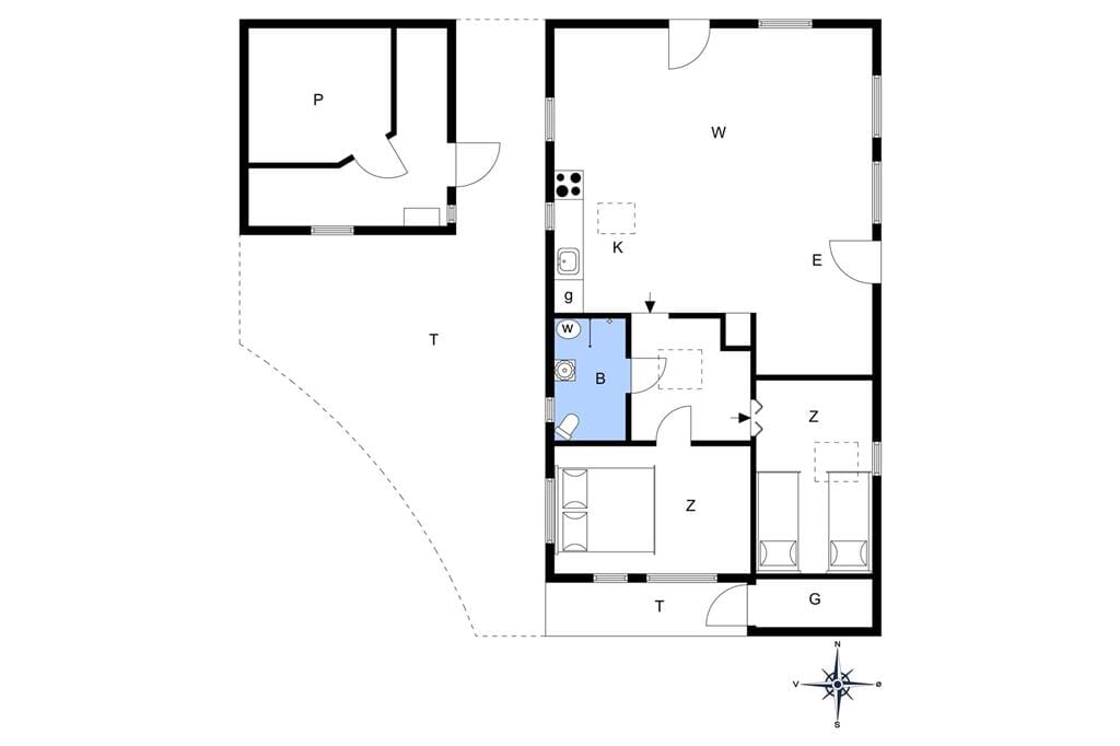 Indretning 1-22 Sommerhus C11186, Horsfold 8, DK - 6893 Hemmet
