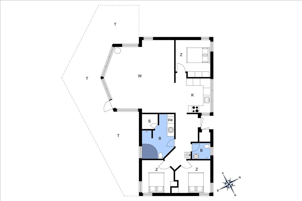 Innenausstattung 27-20 Ferienhaus 234, Neerlandiavej 21, DK - 7673 Harboøre