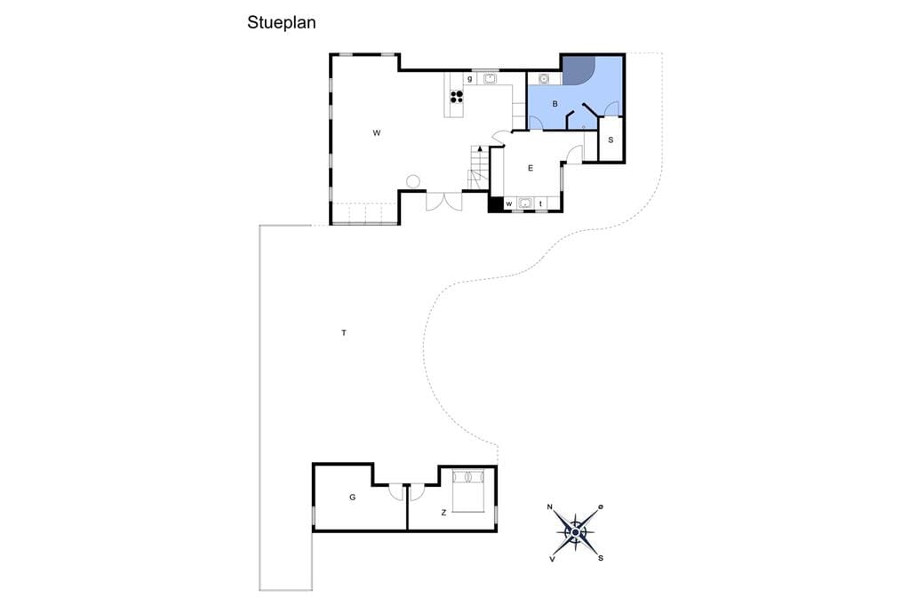 Indretning 1-22 Sommerhus C11036, Lukkebjerg 21, DK - 6893 Hemmet