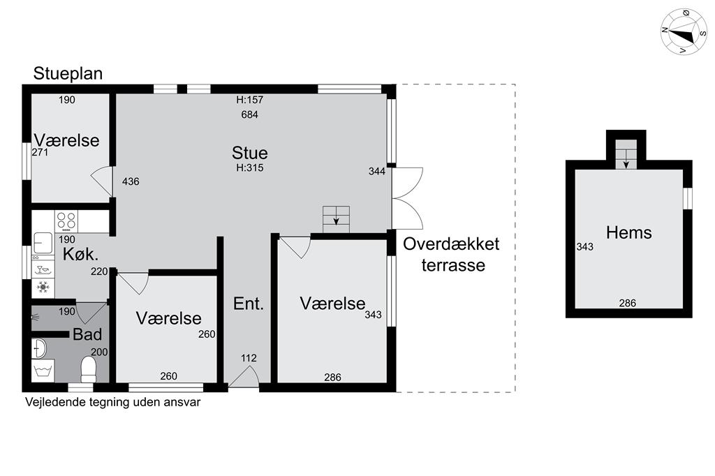 Interieur 1-15 Vakantiehuis 3031, Kalven 9, DK - 4780 Stege