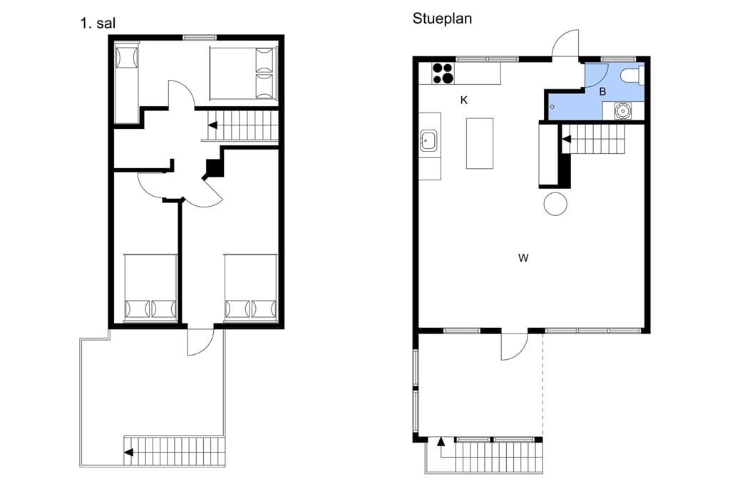 Interieur 1-3 Vakantiehuis L151100, Klydevej 8, DK - 9640 Farsø