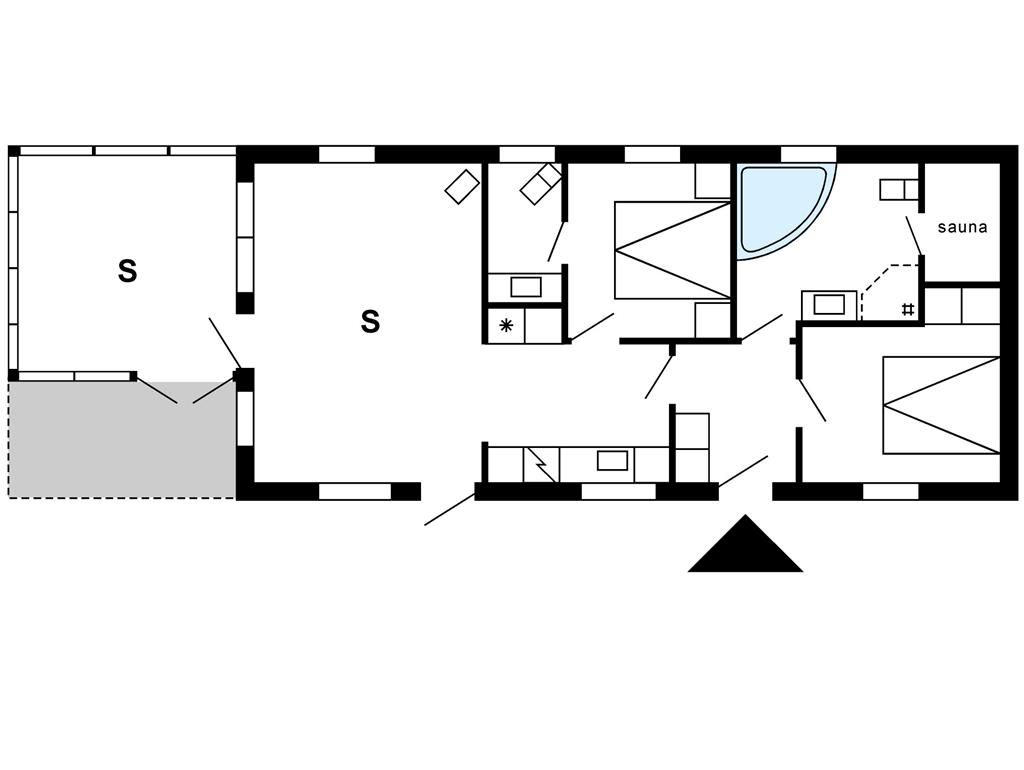Interieur 1-175 Vakantiehuis 40886, Skindbjergvej 398, DK - 6990 Ulfborg