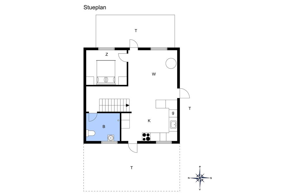 Innenausstattung 1-3 Ferienhaus M66223, Stubmarken 11, DK - 5874 Hesselager