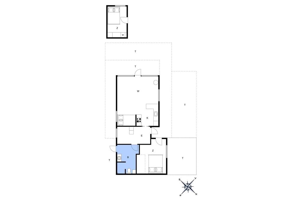 Interieur 1-26 Vakantiehuis SL216, Bildsøvej 117, DK - 4200 Slagelse