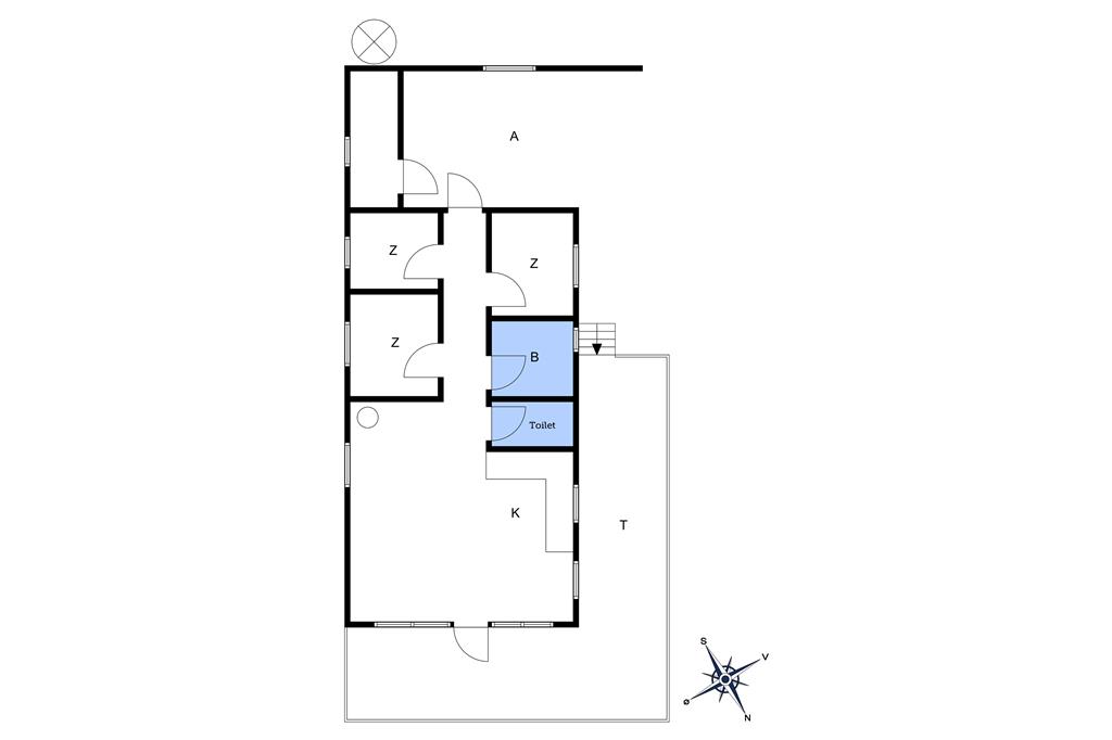 Indretning 1-10 Sommerhus 6668, Grønnedalsvej 13, DK - 3770 Allinge