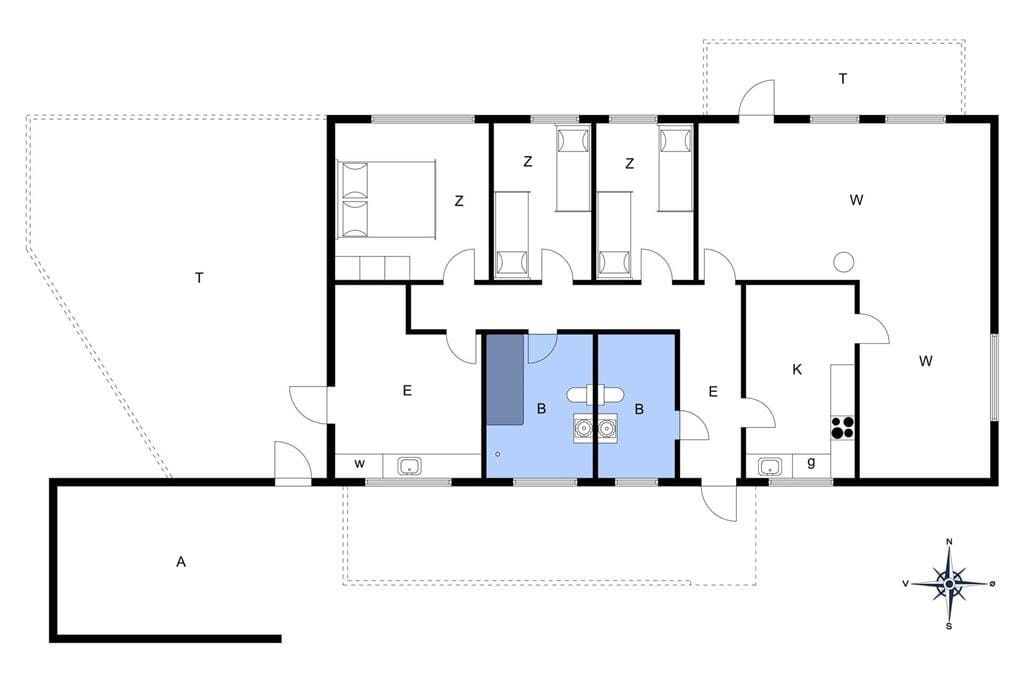 Indretning 1-13 Sommerhus 659, Ørredvej 7, DK - 7700 Thisted