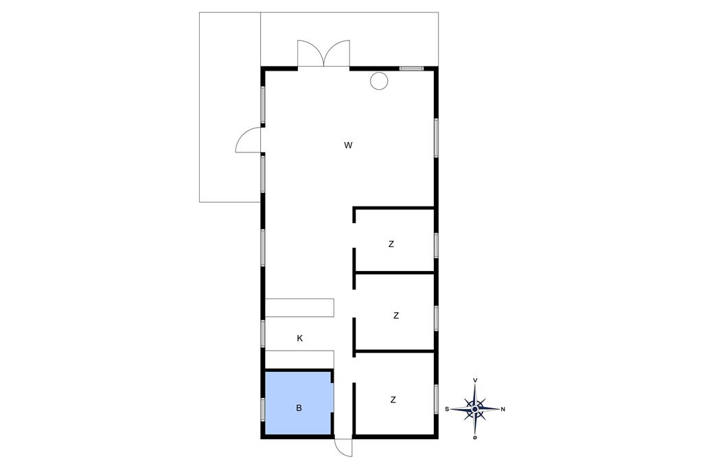 Innenausstattung 1-10 Ferienhaus 1573, Fyrreskoven 36, DK - 3720 Aakirkeby
