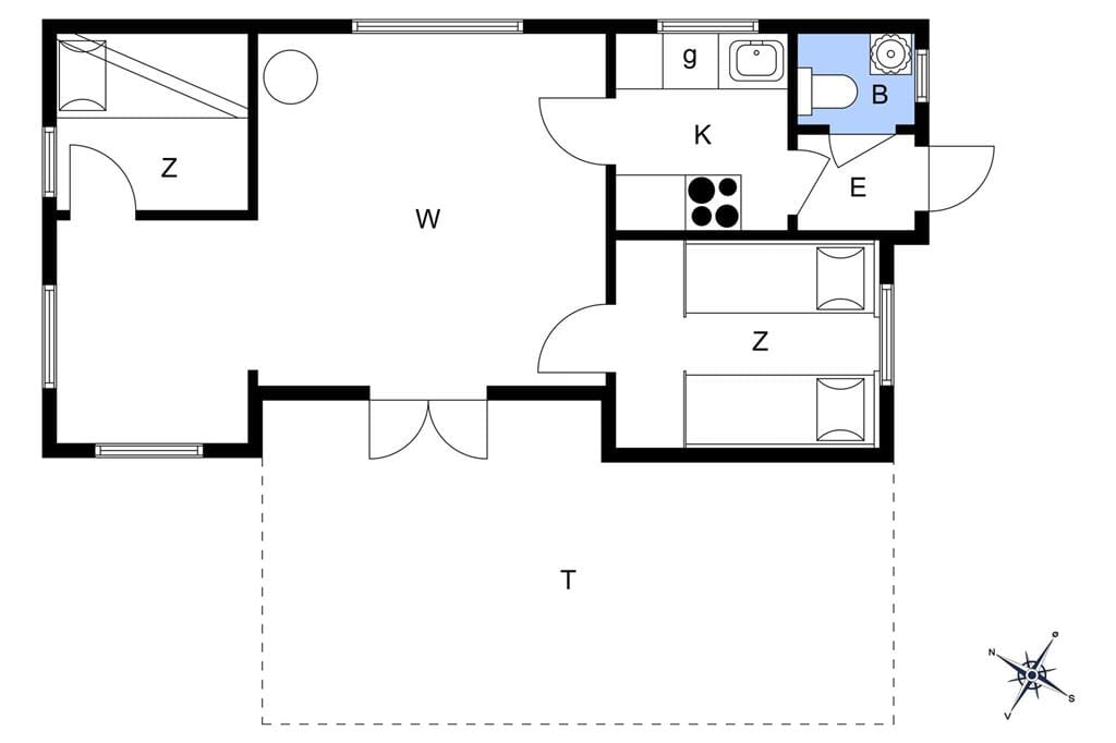 Interieur 1-10 Vakantiehuis 4743, Stampen Vej 4, DK - 3700 Rønne