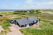 Ferienhaus mit Panoramablick auf den Ferring-See und die Nordsee