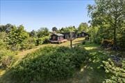 Sommerhus med fantastisk udsigt over naturen i Melby