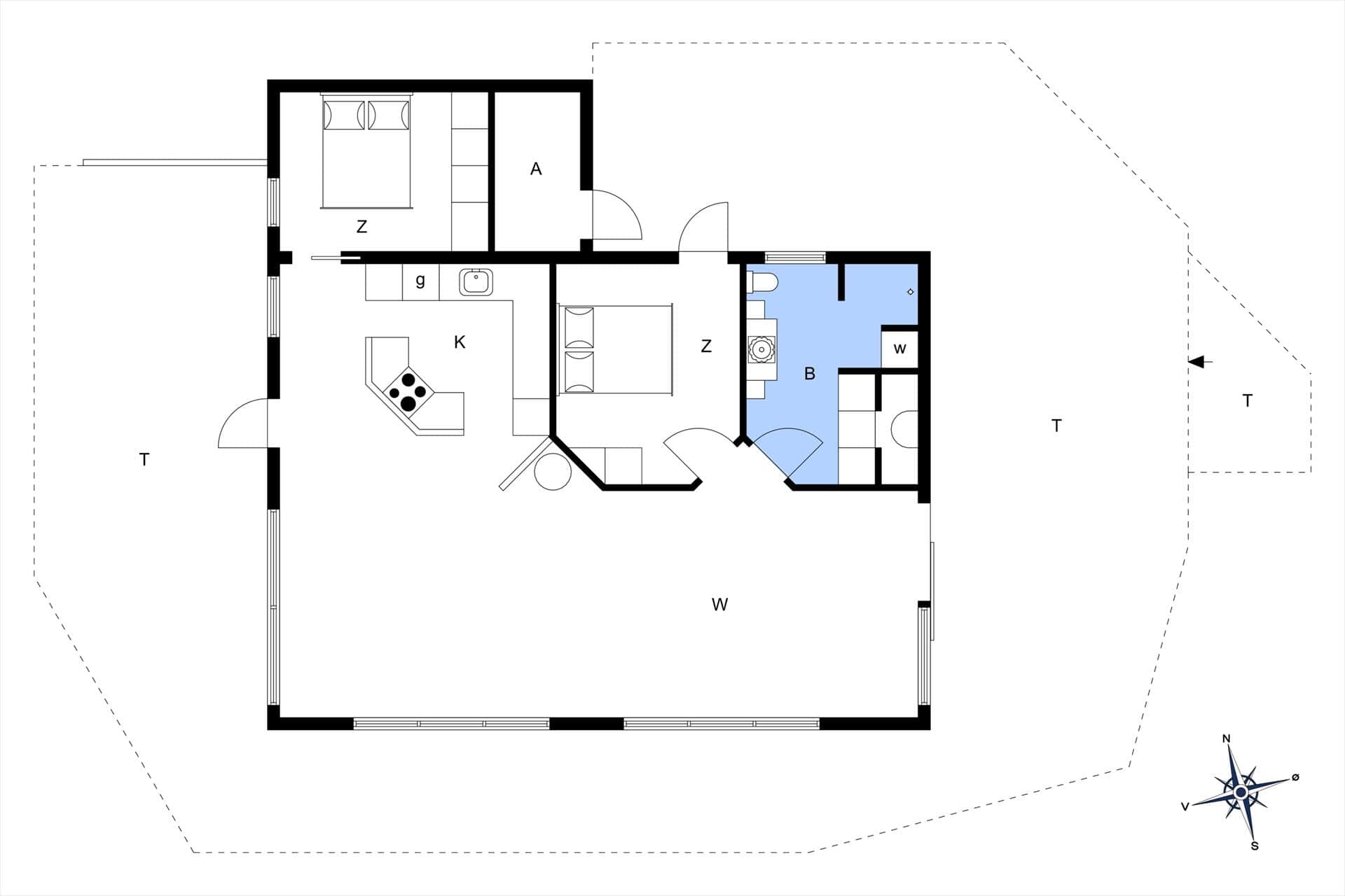 Interieur 22-176 Vakantiehuis BL1371, Sletten 10, DK - 9492 Blokhus
