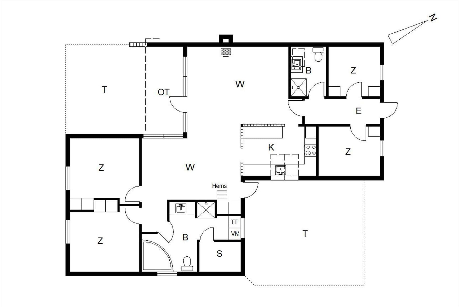 Interieur 38-125 Vakantiehuis 474, Kærvej 22, DK - 6854 Henne