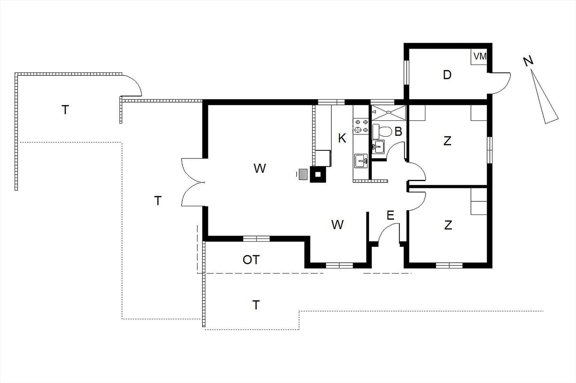 Interieur 38-125 Vakantiehuis 252, Gejlbjergvej 80, DK - 6854 Henne