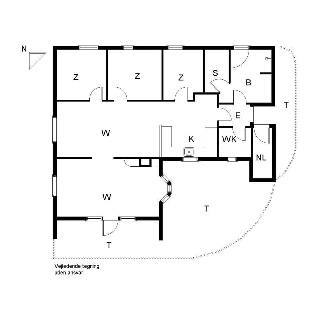 Interieur 53-125 Vakantiehuis 602, Regnspovevej 5, DK - 6854 Henne