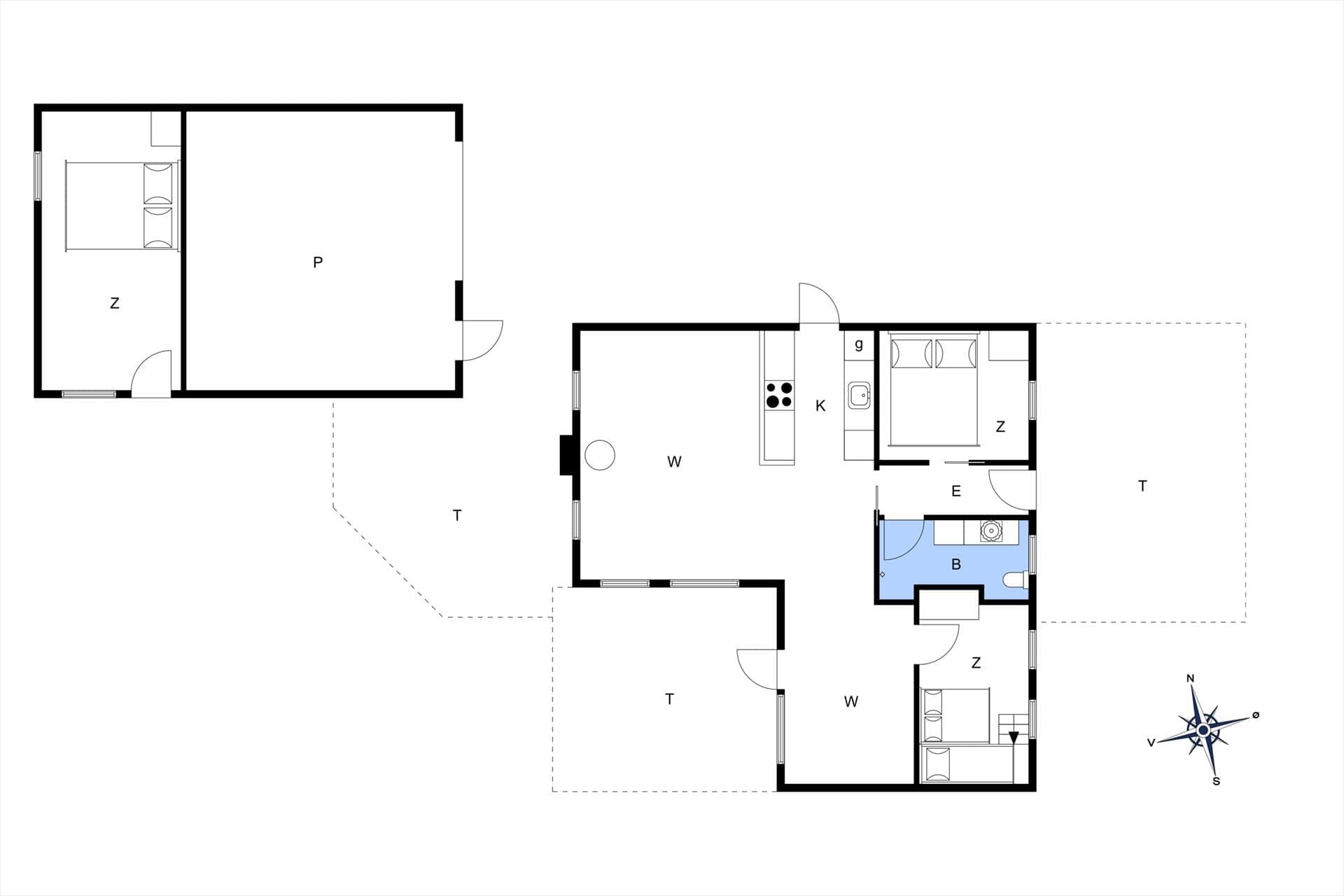 Interieur 22-401 Vakantiehuis HA307, Spættevej 3, DK - 9370 Hals