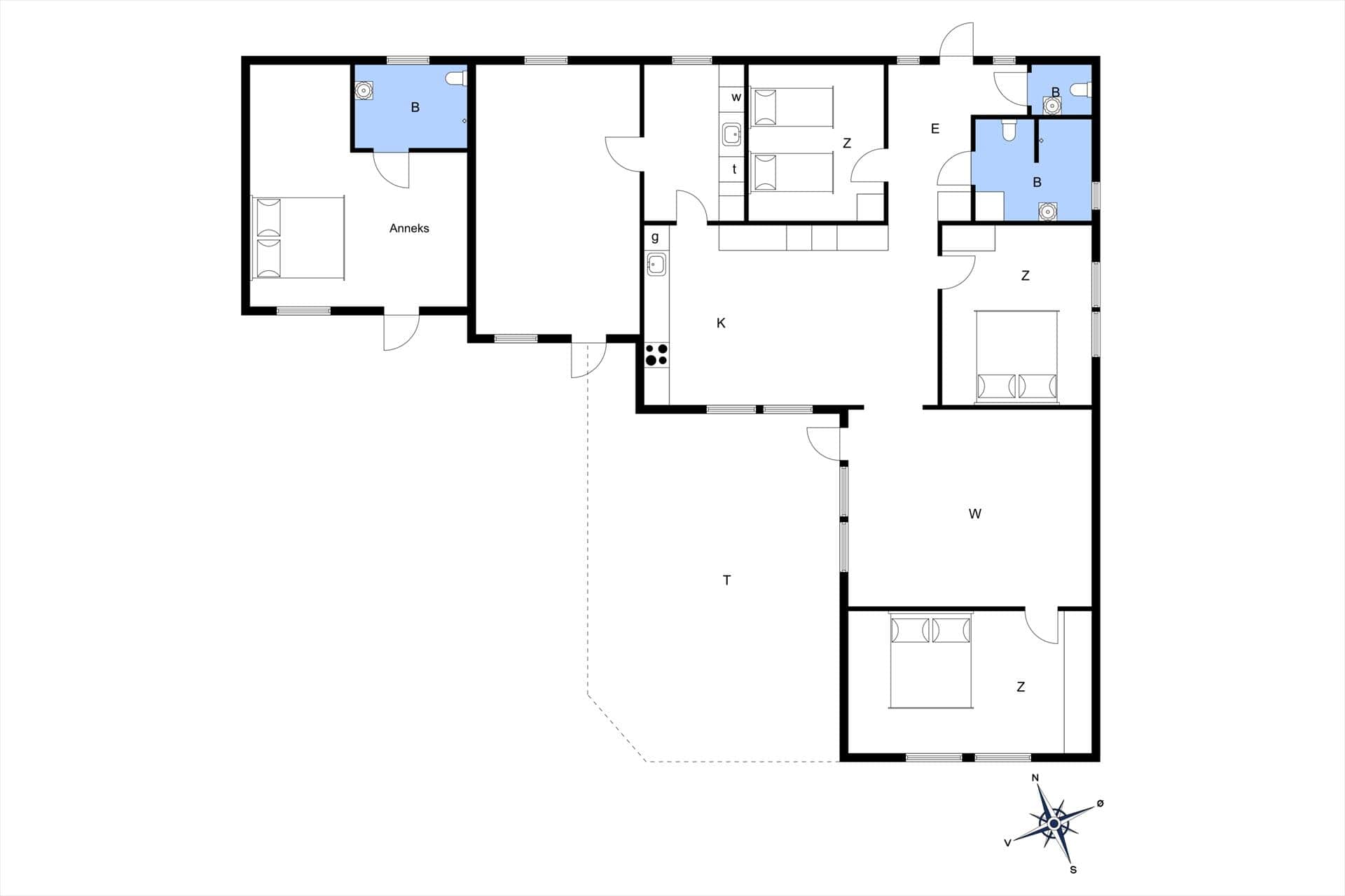 Interieur 45-173 Vakantiehuis BV379, Almosetoften 12, DK - 6857 Blåvand