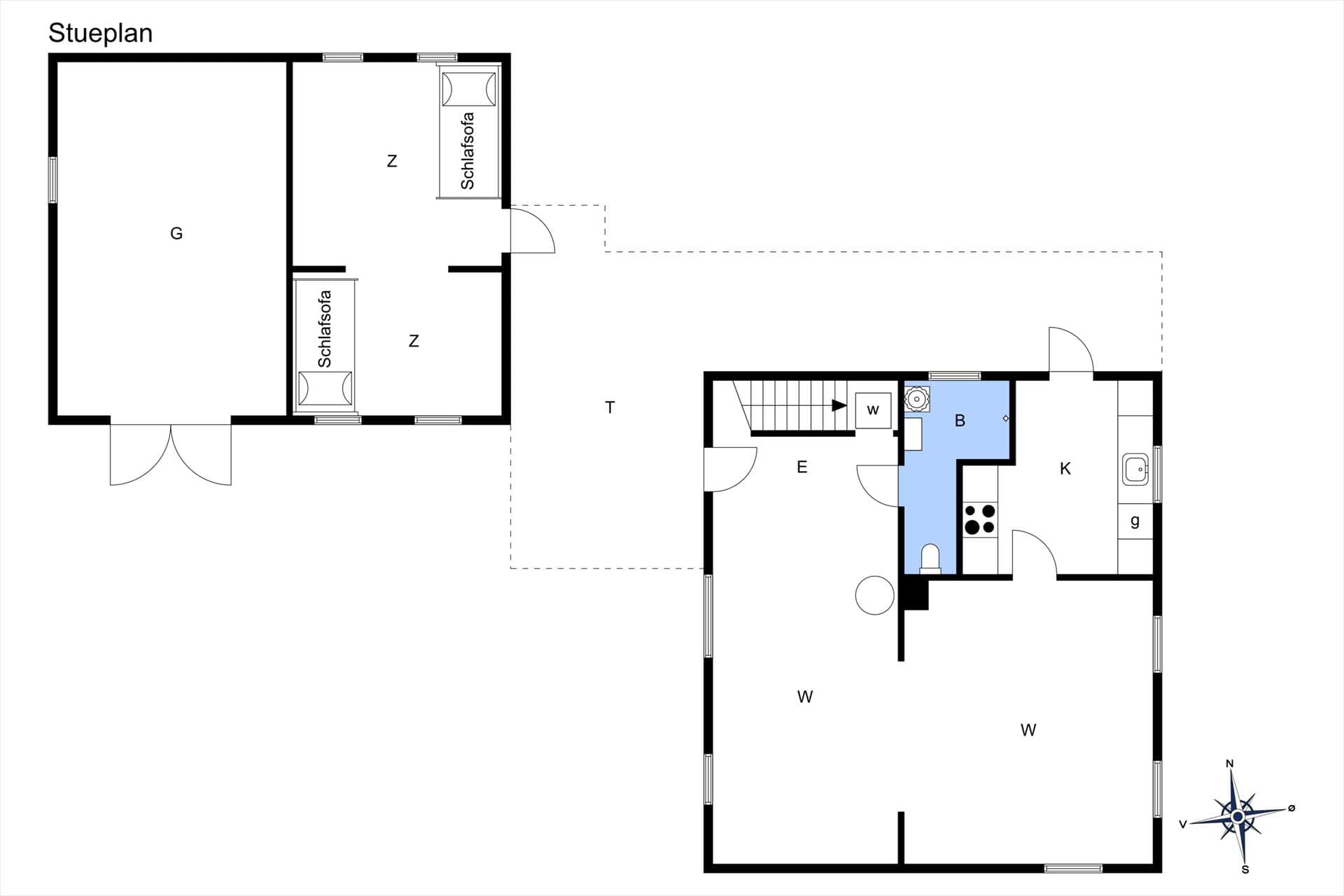 Inredning 26-175 Stuga 20202, Husby Klitvej 15, DK - 6990 Ulfborg