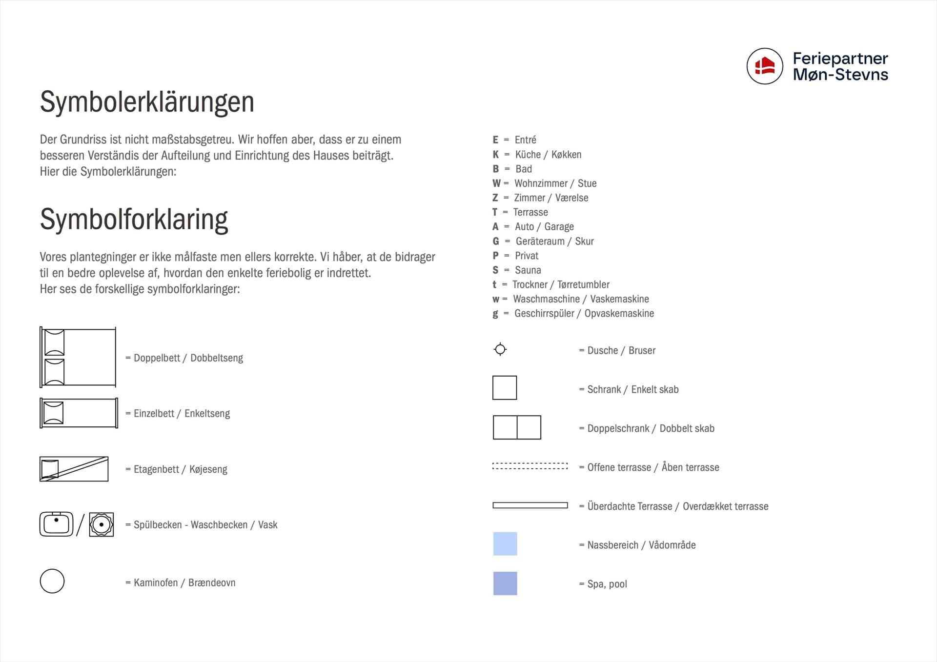 Innredning 22-15 Feirehus 7047, Vesterskovvej 17, DK - 4793 Bogø By