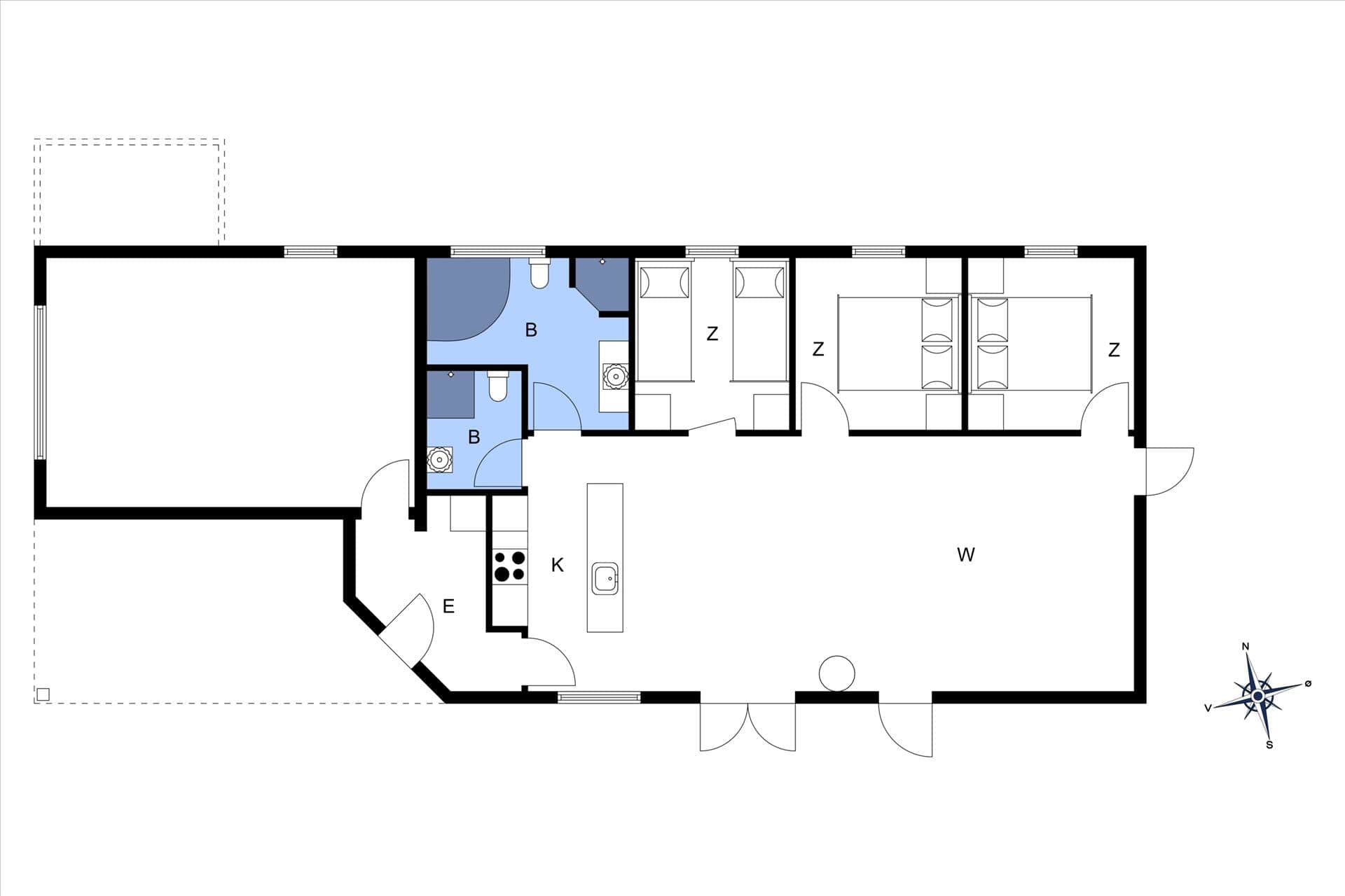 Interieur 26-22 Vakantiehuis C11535, Horsfold 89, DK - 6893 Hemmet