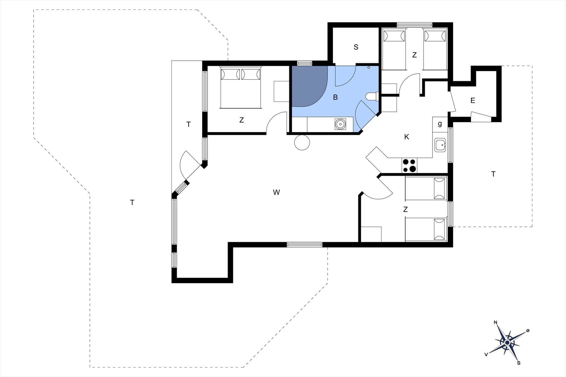 Interieur 23-20 Vakantiehuis 170, Neerlandiavej 3, DK - 7673 Harboøre
