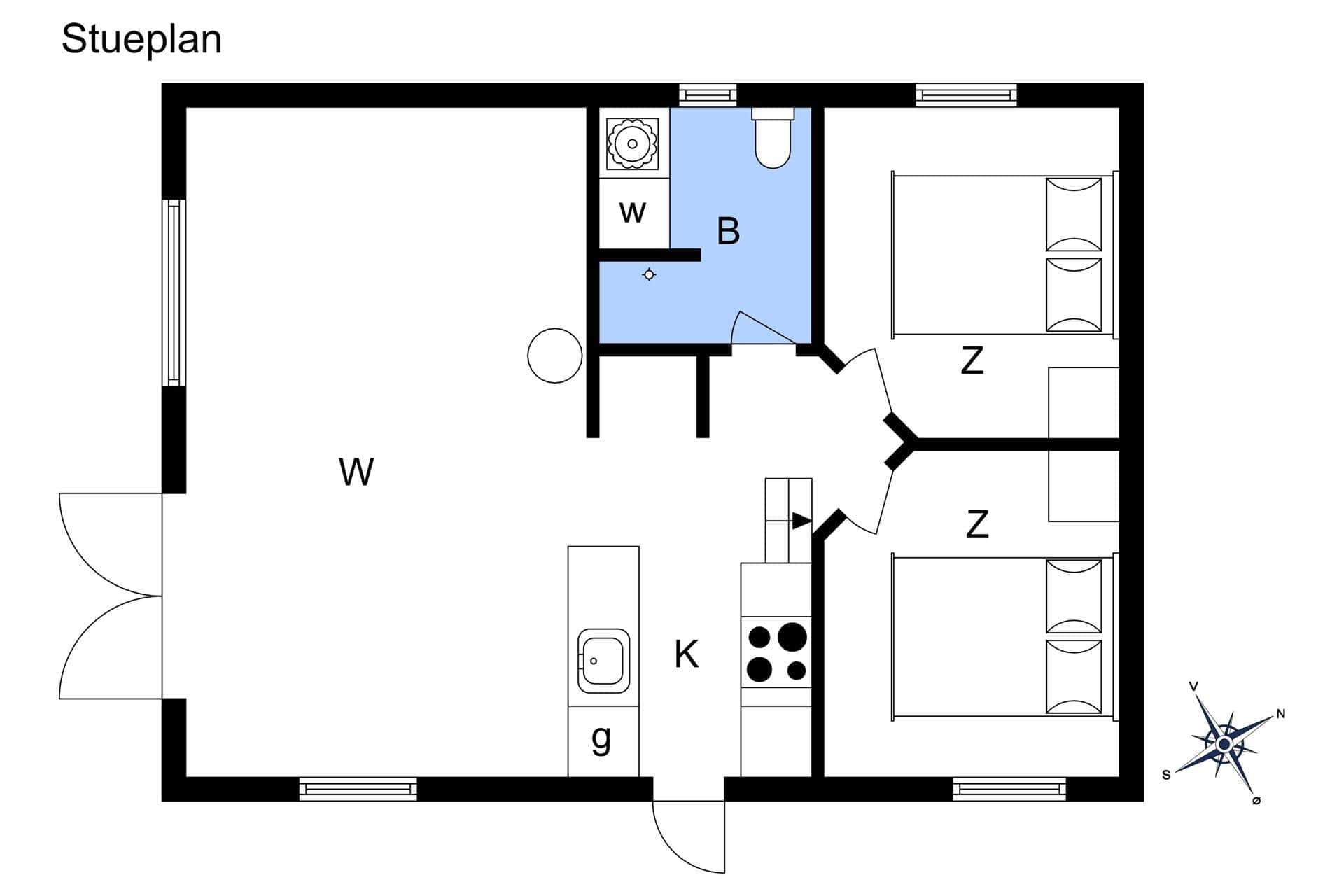 Interior 23-22 Holiday-home C11131, Bork Hytteby 2, DK - 6893 Hemmet