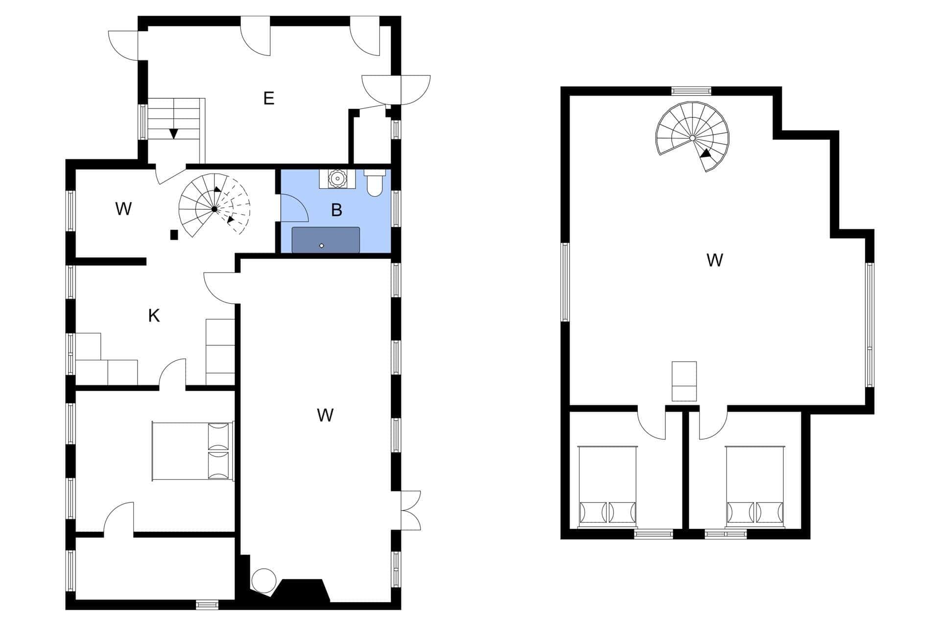 Innredning 22-165 Feirehus SB50623, Kegnæs Færge 9, DK - 6470 Sydals