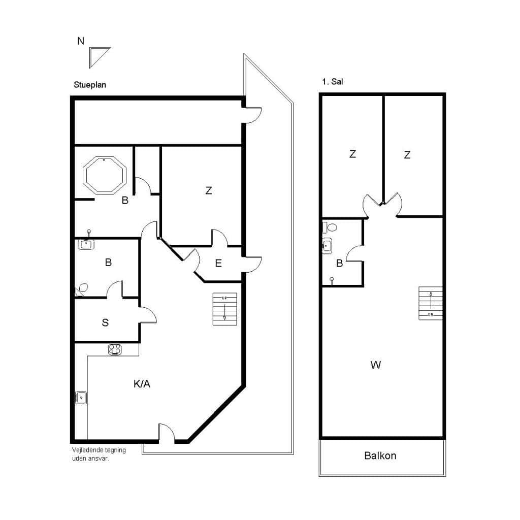 Interieur 1-125 Vakantiehuis 56, Fasanvej 12, DK - 6854 Henne