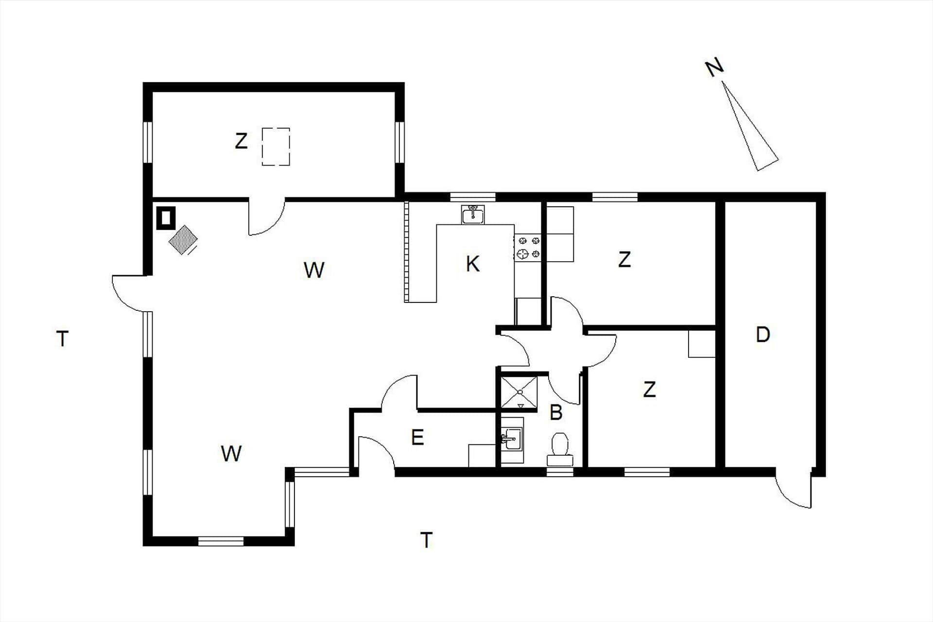 Interieur 31-125 Vakantiehuis 1449, Hjelmevej 85, DK - 6854 Henne